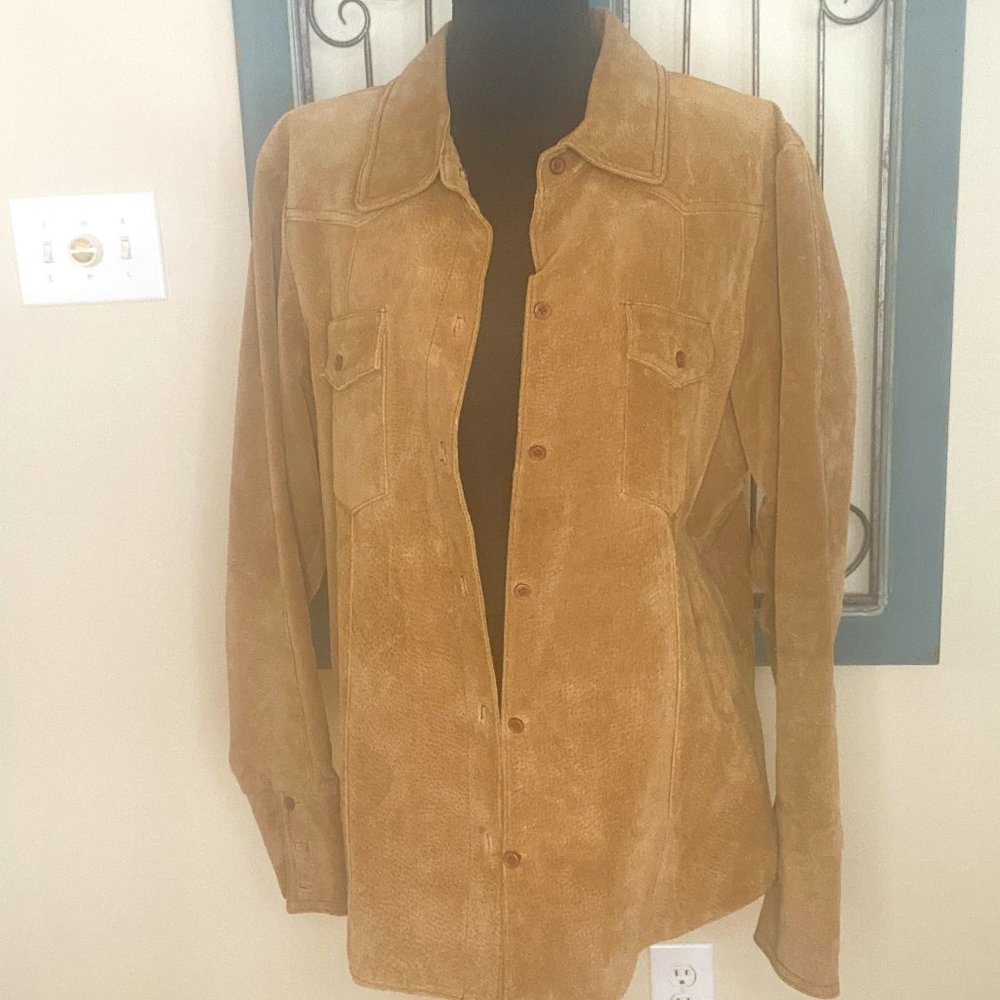 Faux Suede Jacket